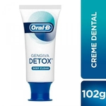 Creme Dental Oral-B Gengiva Detox Deep Clean