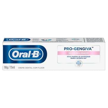 Creme Dental Oral-B Pro-Gengiva Sensibilidade 90g