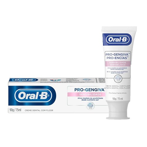 Creme Dental Oral B Pro-gengiva Sensibilidade 90g