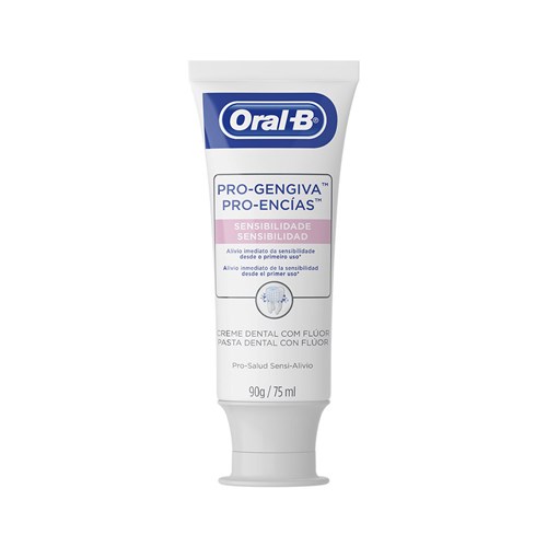 Creme Dental Oral B Pro Gengiva Sensibilidade 90G