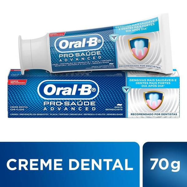 Creme Dental Oral B Pro Saúde Advanced - 70g