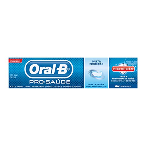 Creme Dental Oral-B Pro-Saúde Escudo Anti-Açúcar, 70 G