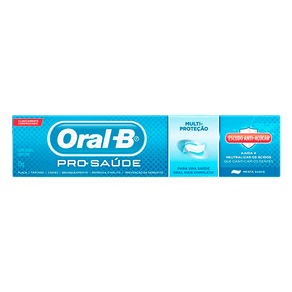 Creme Dental Oral-B Pro-saúde Escudo Anti-Açúcar Menta Suave 70g