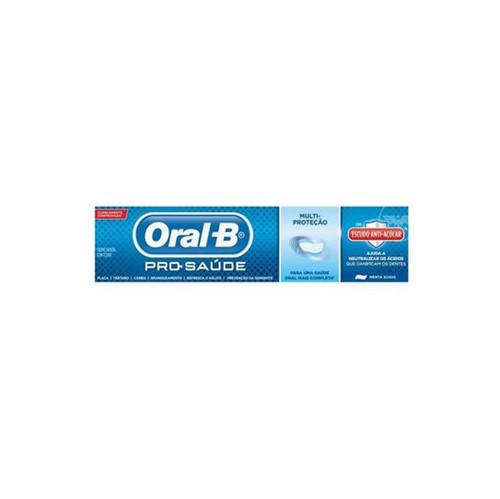 Creme Dental Oral-B Pro Saúde Escudo Antiaçúcar - 70g