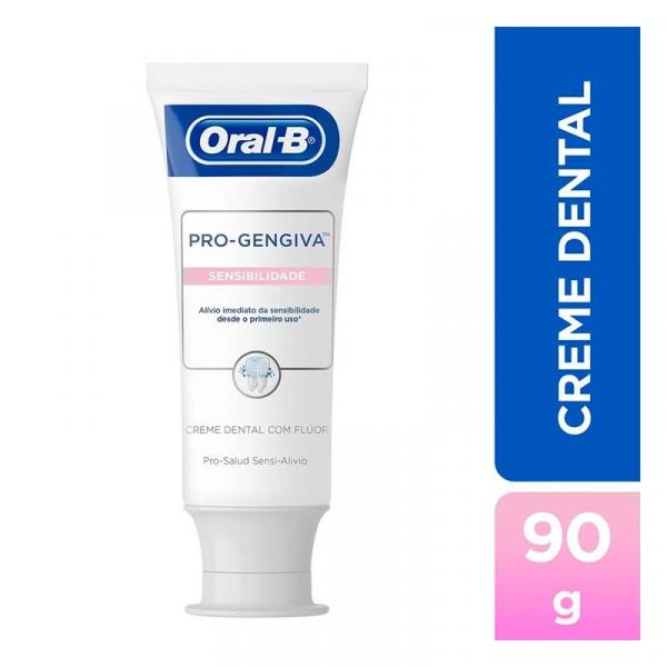 Creme Dental Oral B Pro Saúde Gengiva Sensibilidade 90g - Oral -b