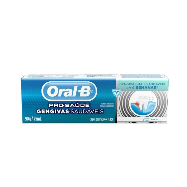 Creme Dental Oral-B Pro Saude Gengivas Saudaveis 90g - Oral B