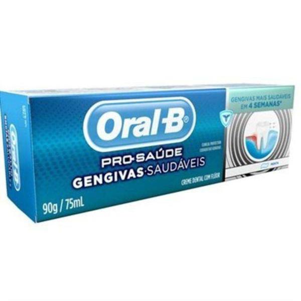 Creme Dental Oral B Pro Saúde Gengivas Saudáveis 90g