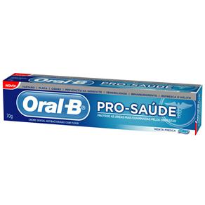 Creme Dental Oral-B Pro-Saúde Menta Fresca - 70g