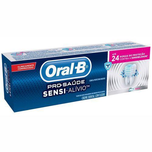 Creme Dental Oral B Pro Saúde Sensi Alívio Clinical 90 G