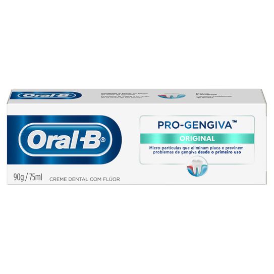 Creme Dental Oral B Progengiva Original 90g