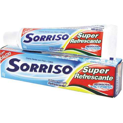 Creme Dental Sorriso com Calcio 50g Sup Refresc CD SORRISO C/CALCIO 50G SUP REFRESC