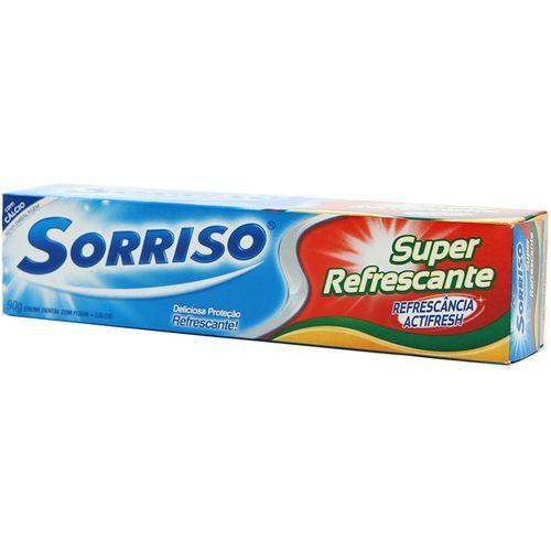 Creme Dental Sorriso com Cálcio Super Refrescante 90g