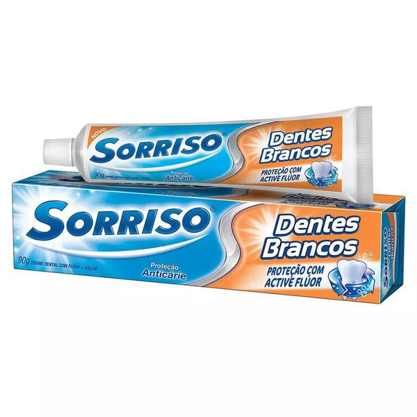 Creme Dental Sorriso Dentes Brancos - 90g - Colgate/palmolive