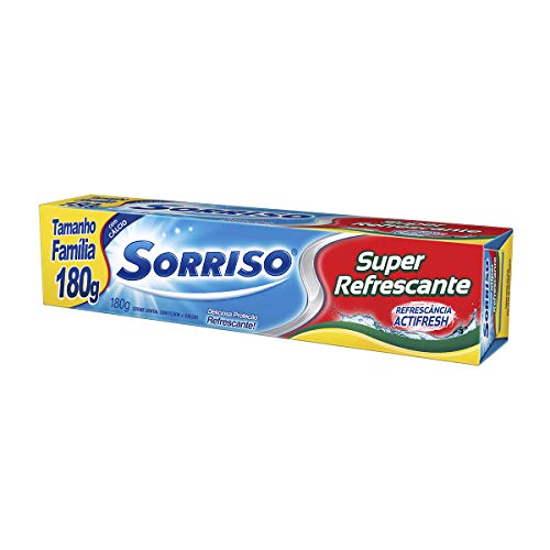 Creme Dental Sorriso Super Refrescante 180g