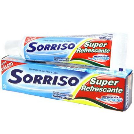 Creme Dental Sorriso Super Refrescante 50g