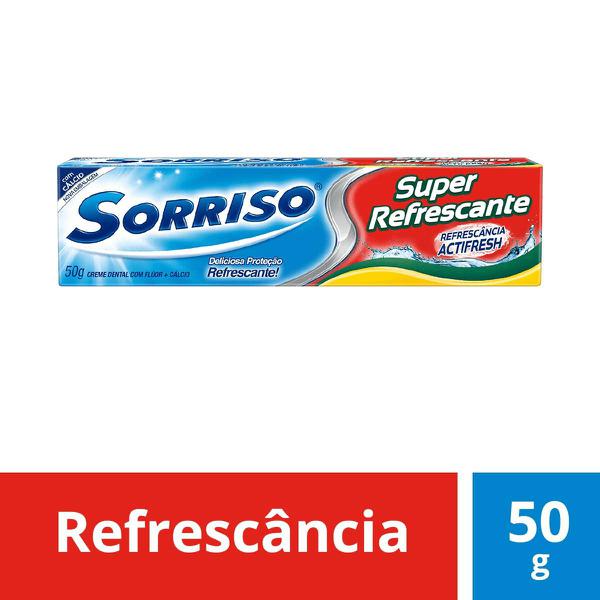 Creme Dental Sorriso Super Refrescante - 50g