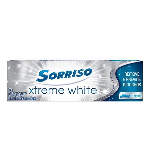 Creme Dental Sorriso Xtreme White Hortelã 70g