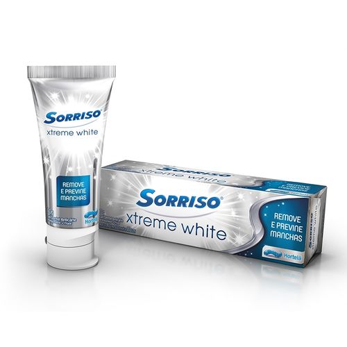 Creme Dental Sorriso Xtreme White Hortelã 70g