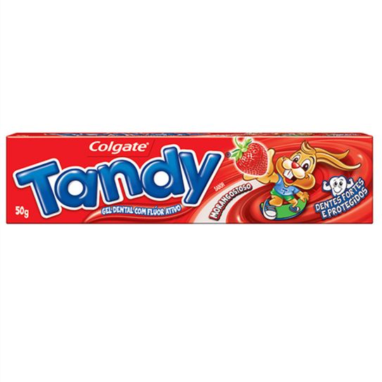 Creme Dental Tandy Morango Gel Infantil 50g