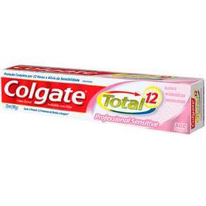 Creme Dental Total 12 Profissional Sensitive - 12 Unidades - Colgate
