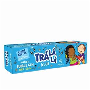 Creme Dental Trá Lá Lá Kids Bubble Gum - 50 G