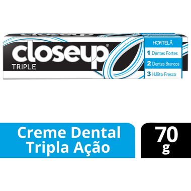 Creme Dental Triple Hortelã Close Up 70g