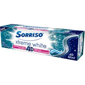 Creme Dental Xtreme White 4D - 12 Unidades - Sorriso