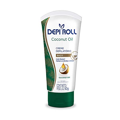Creme Depilatório Buço 50g DepiRoll - Coconut Oil