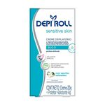 Creme Depilatório Buço Sensitive Skin 20g Depiroll - 3un