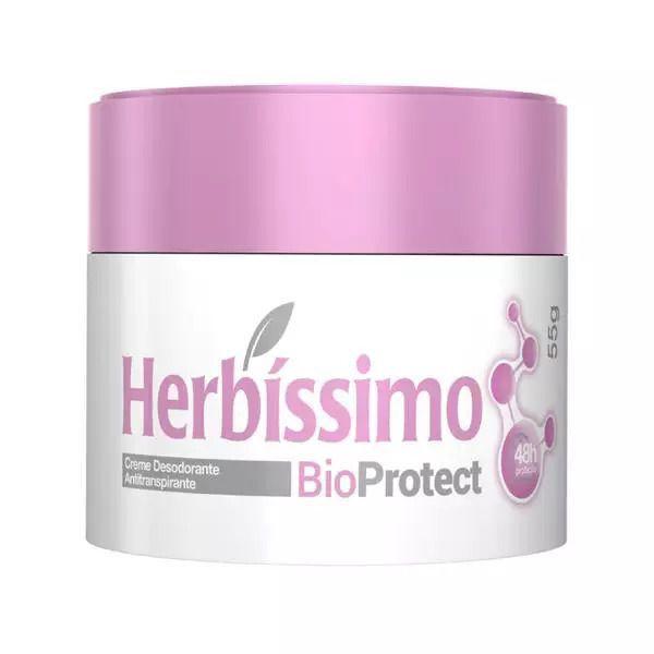 Creme Desodorante Antitranspirante Hibisco 55g Herbíssimo