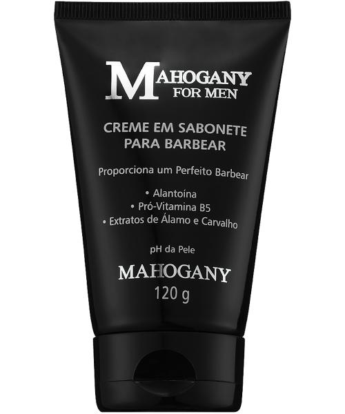 Creme em Sabonete para Barbear Mahogany For Men 120ml