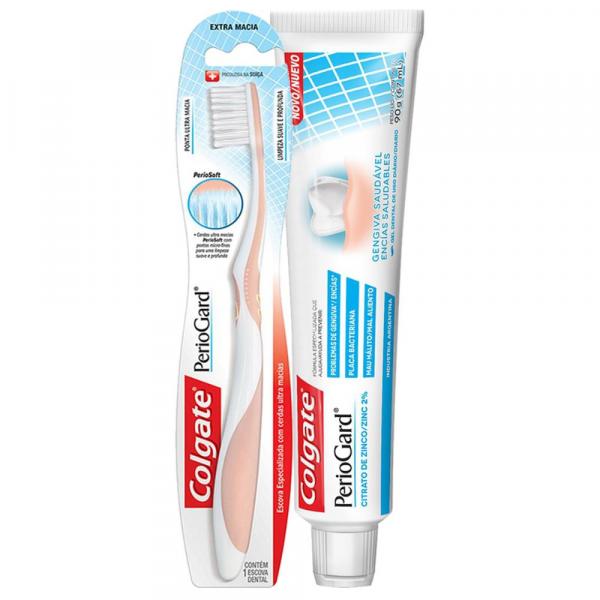 Creme + Escova Dental Colgate PerioGard 90g 