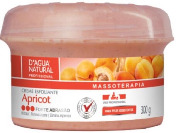 Creme Esfoliante Apricot Forte Abrasão - 300g Dagua Natural - Dágua Natural