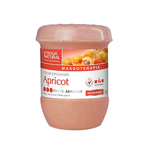 Creme Esfoliante Apricot Forte Abrasão, D'agua Natural, 650 G