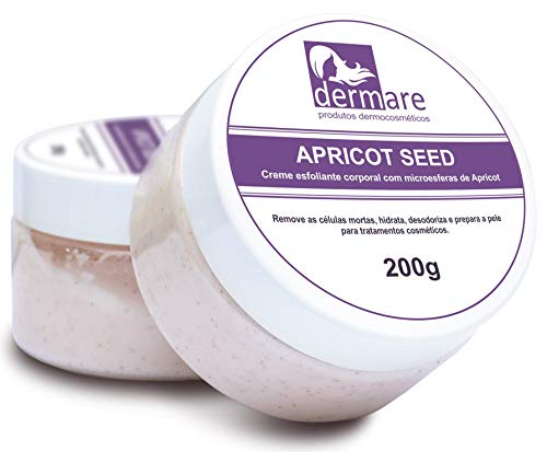 Creme Esfoliante Apricot Seed 200g - Dermare