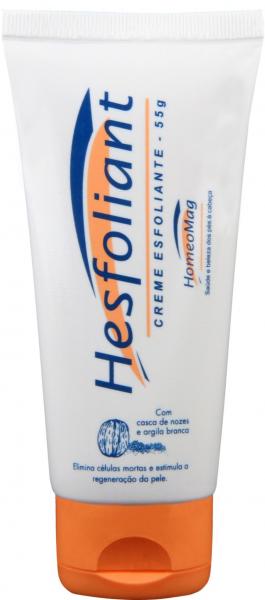 Creme Esfoliante com Casca de Noz Moída Hesfoliant (55g) - Homeomag