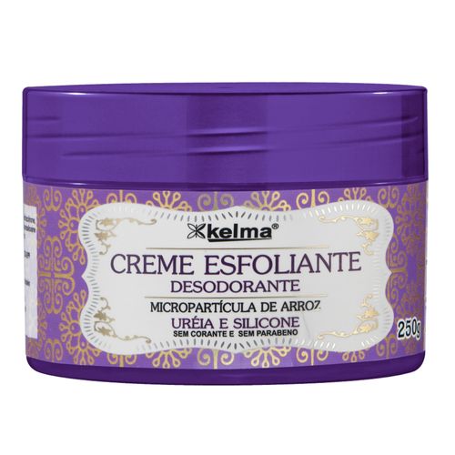Creme Esfoliante Corpo - Roxo - 250g Kelma