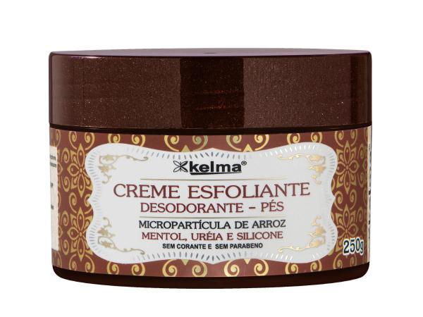 Creme Esfoliante Pés Vermelho - 250 G Kelma