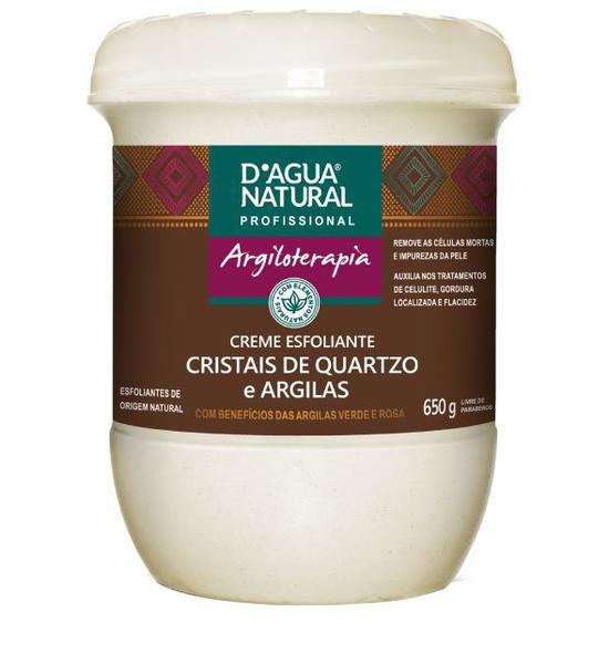 Creme Esfoliante Quartzo e Argila- D'Agua Natural
