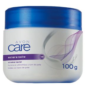 Creme Facial Aclara Noite Avon Care - 100g