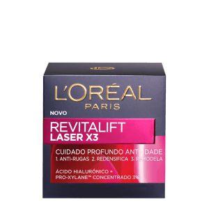 Creme Facial Anti-idade Loréal 50ml Laser X3 - Loréal Paris