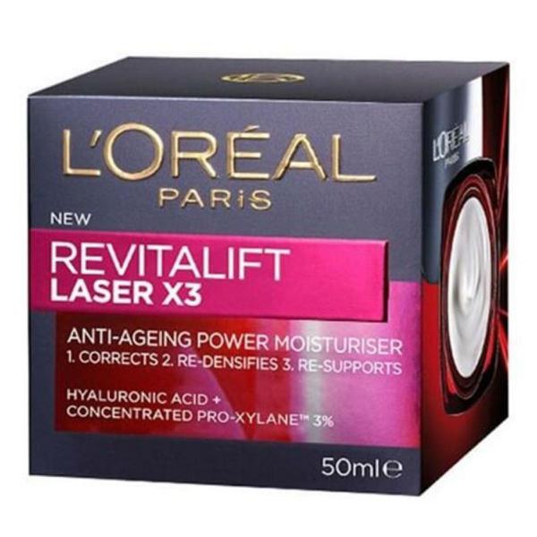 Creme Facial Anti-idade Loréal 50ml Laser X3 - Sem Marca