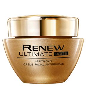 Creme Facial Antirrugas Multiação Renew Ultimate - Noite - 50 G