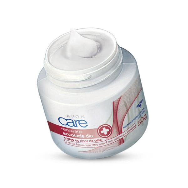 Creme Facial com Filtro Care Renovare Accolade Dia - 50 G - Avon Care