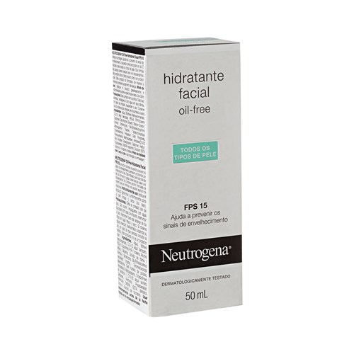 Creme Facial Diurno Antissinais Fps 15 Neutrogena Oil Free 50Ml