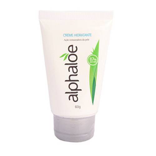 Creme Facial Hidratante de Aloe Vera ( Babosa ) 60g - Alphaloe