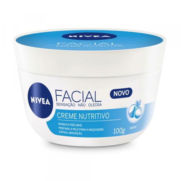 Creme Facial Hidratante Nivea 100g Nutritivo - Sem Marca