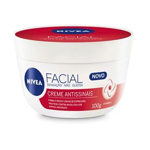 Creme Facial Hidratante Nivea Antissinais - 100 G