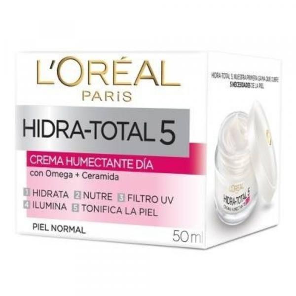 Creme Facial Loreal Hidra Total 5 Pele Normal - 50ml - (dia)