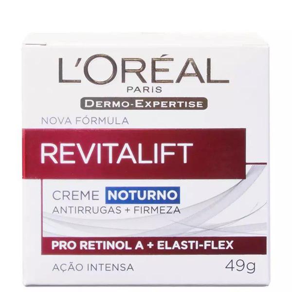 Creme Facial Revitalift Noturno L'Oréal Paris - 49g